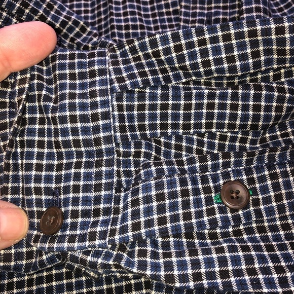 Tommy Hilfiger Blue and White Casual Button Down Shirt- xl -like new - Picture 8 of 11